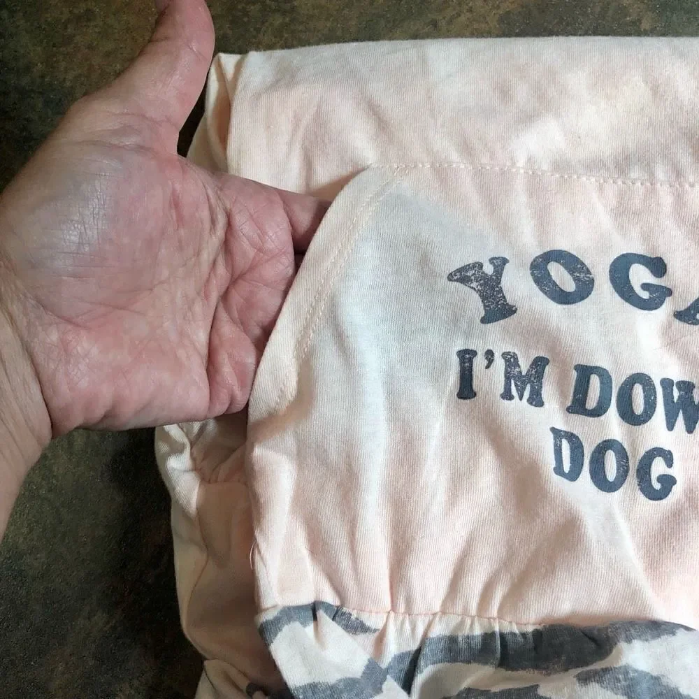 Grayson Pup The Label Yoga? I’m Down Dog Outfit Dress Size Medium (15-17 IN)